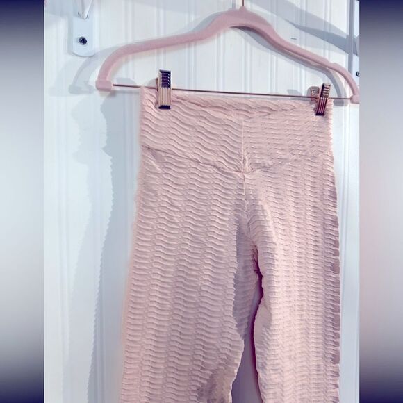 Booty by Brabants Pink Textured Leggings - Picture 3 of 8